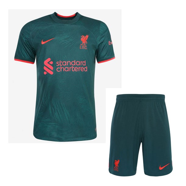 Trikot Liverpool Ausweich Kinder 2022-23